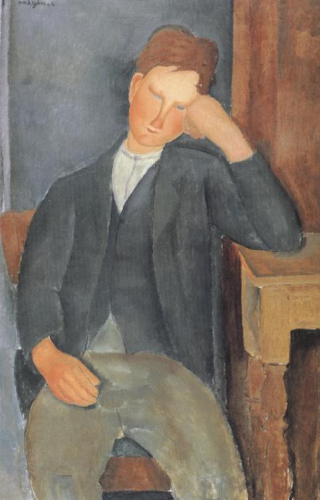 Amedeo Modigliani The Young Apprentice (mk39) Germany oil painting art